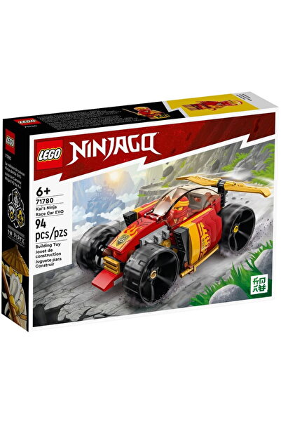 LEGO Ninjago - Masina de curse EVO ninja a lui Kai 71780, 94 piese