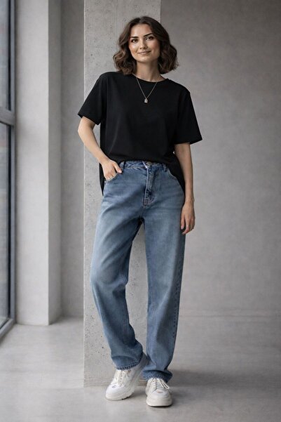 CNG MODA Basic Combed Cotton Modal Relaxed Fit Round T-Shirt