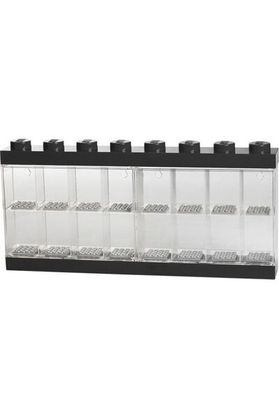 LEGO Storage Box for 16 minifigures Black