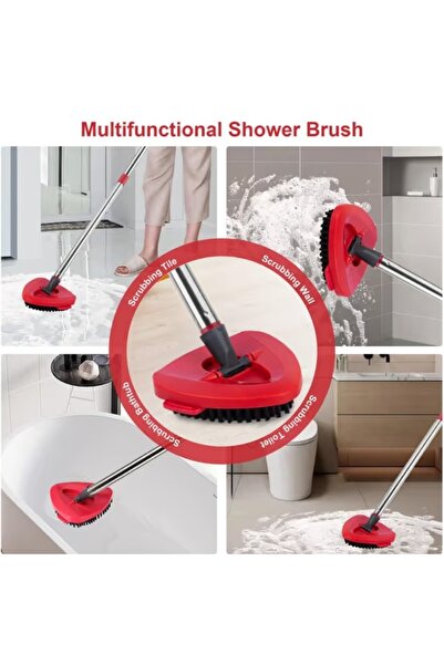 Sgizoku Set Mop pentru Viedas Spin Turbo cu 1 Rezervor și 2 Capete – Roșu