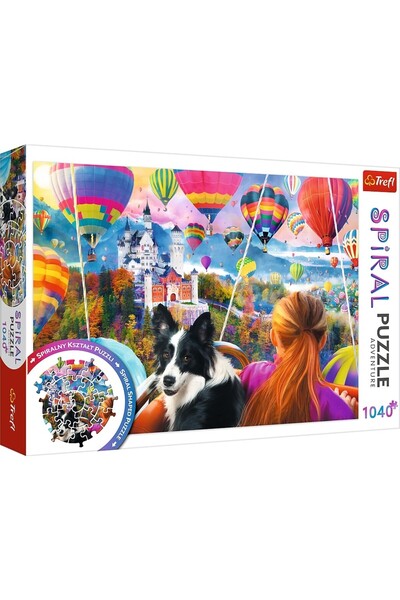 Trefl Puzzle 1040 pieces - Spiral Puzzle - Ballonfestival (Trefl-40018)