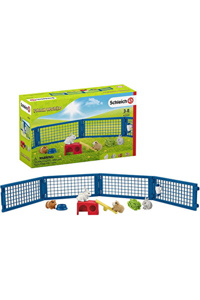 SCHLEICH Farm World home for rabbits - 42500