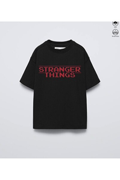 Mir KidsClup تي شيرت سترينجر ثينجز للجنسين