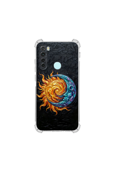 PrintiFy حافظة حماية للزوايا متوافقة مع هاتف Redmi Note 8 بتصميم Metamorphosi...