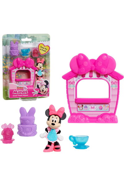 JustPlay Just Play Disney Junior Minnie Mouse Sweet Treats Playset, Toy Figure