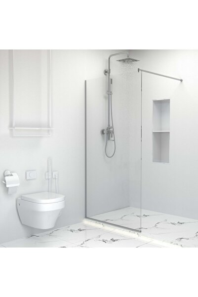 OEM Walk-in shower screen 6 mm x 50 cm x 195 cm