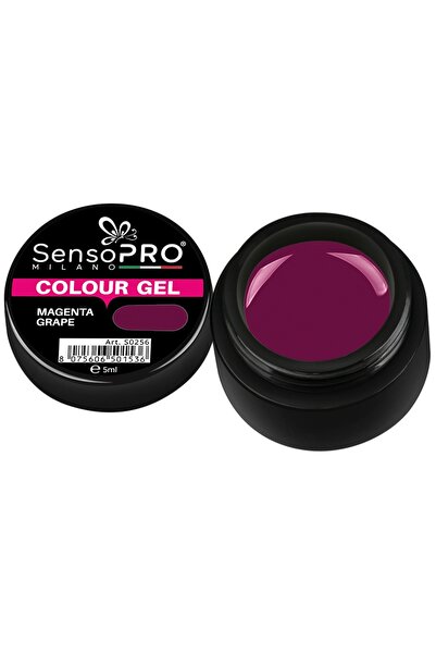 SensoPRO Milano Colored UV Gel Magenta Grape 5ml,