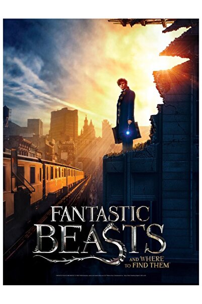 Wrebbit Παζλ - Αφίσα Φανταστικά Ζώα - Νέα Υόρκη, 500 κομμάτια (57050)