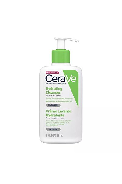 CeraVe Moisturizing Wash Gel for Normal-Dry Skin, 236 ml, Cleansing Gel