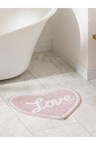 LC Waikiki Giyçık Store Den Mixed Heart Figured Plush Toy Bath Mat