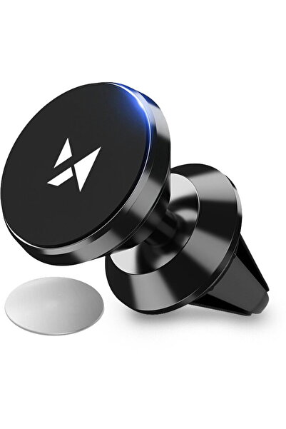 WOZINSKY Suport magnetic pentru grila auto neagră (WMH-04)