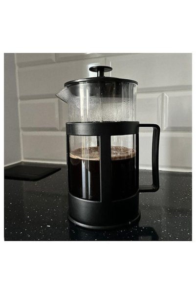Ruhhy Aparat de cafea și ceai cu infuzor cu piston