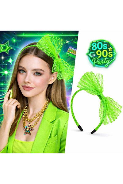 Epilons 80's 90's نيون جرين دانتيل كورونا فيونك لو بروك تي إس إيه إم إم