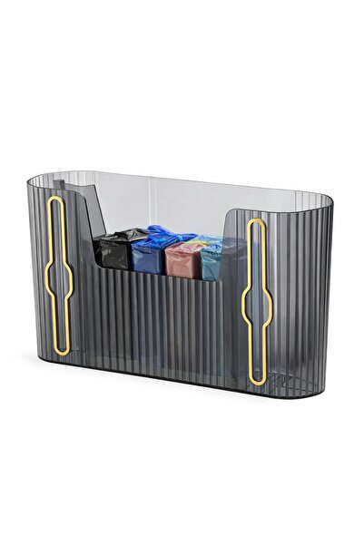 TSUMAB صندوق تخزين حقيبة القمامة يُثبت على الحائط - منظم حقيبة قمامة بلاستيكي...