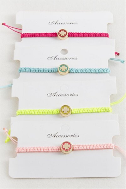 ZERO LAND سوار NRZSNT Yonca مكرمية المضفر (185028) - أحمر