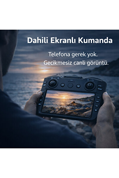 PeacHTec R06 Ultra 4K Drone Çift Kameralı | Uzun Uçuş Süresi | Engel Sensörlü Katlanabilir Drone