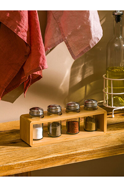 LC Waikiki Lcw Home Colorless Wooden Spice Rack 27 cm from Cc Collection