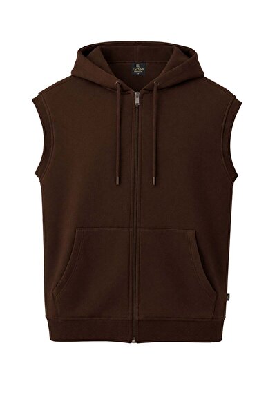 Espina Premium Men's Hooded Zipper Bag Vest