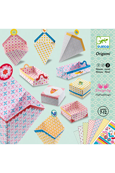 djeco Joc origami creativ făcut din cutii,