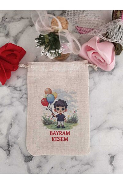 adilstore Geantă de sărbătoare 1 BUC 10x14cm - Imprimare prin sublimare pe ma...