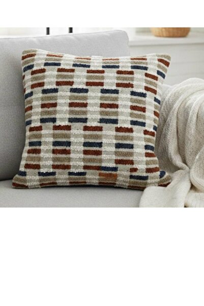 ANKABAYB Cushion Cover Modern Textured Geometric Patterned Decorative Punch-L...