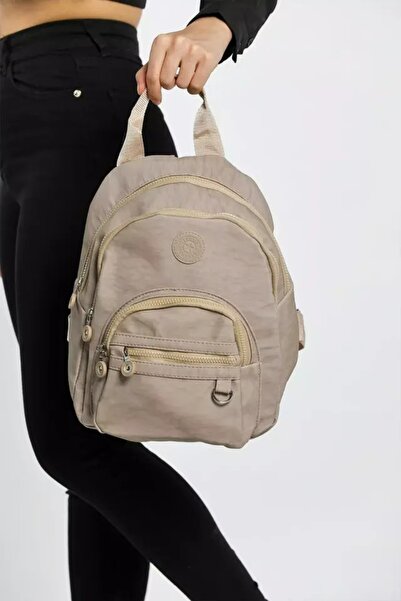 SA-EF Kadın Su Geçirmez Kaliteli Krinkil Sırt Çantası Günlük Ve Okul Çantası ...