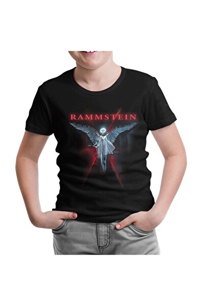 Lord T-Shirt تيشيرت رامشتاين - رايزنج أنجل أسود للأطفال