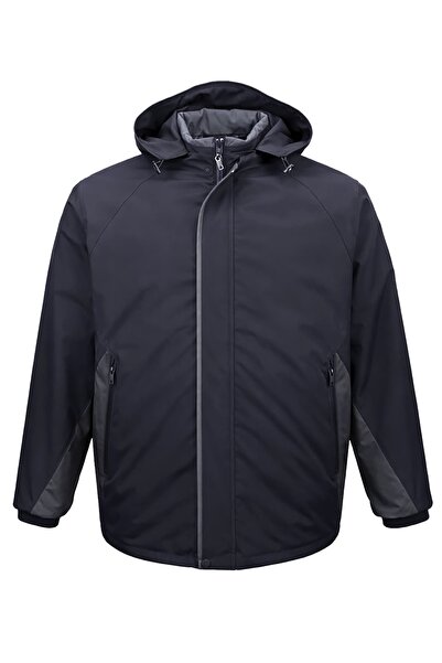 tambattal Large Size Thin Padded Piecewise m Transitional Coat