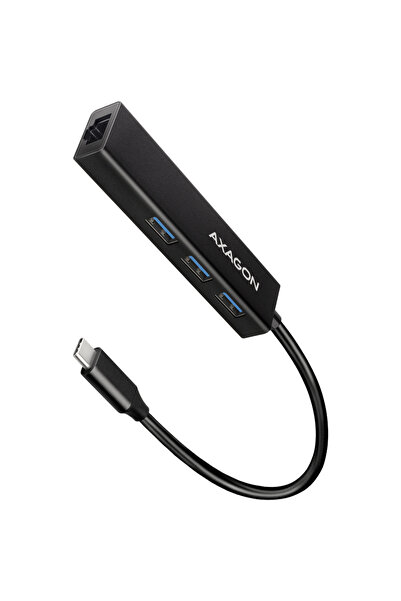 Axagon HMC-GL3A 3x USB 3.2 gen 1 1x RJ45 Negru