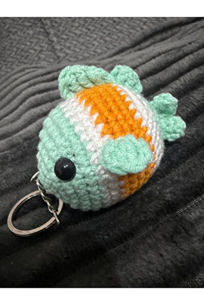 amigurumibaby أميجورومي السمكي سلسلة مفاتيح