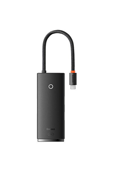 Baseus Lite Series Hub 5w1 USB-C to 3x USB 3.0 + USB-C + HDMI (black)