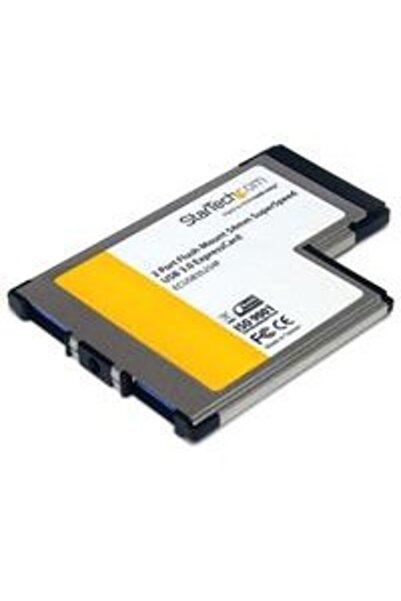 startech FLUSH MOUNT EXPRESSCARD USB 3 ECUSB3S254F , 2 porturi