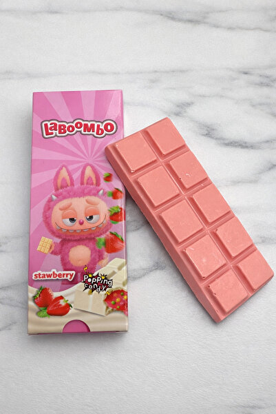 ucuzsanalmarket labubu çikolata napolten çikolata 80 gr çocuk çikolata kız pe...