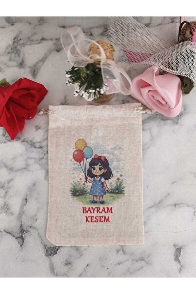 adilstore Pungă de sărbătoare 5 bucăți (10x14cm - Imprimare prin sublimare pe...