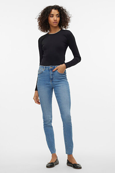 Vero Moda بلوزة قصيرة من Vmchloe Ls Jrs Noos