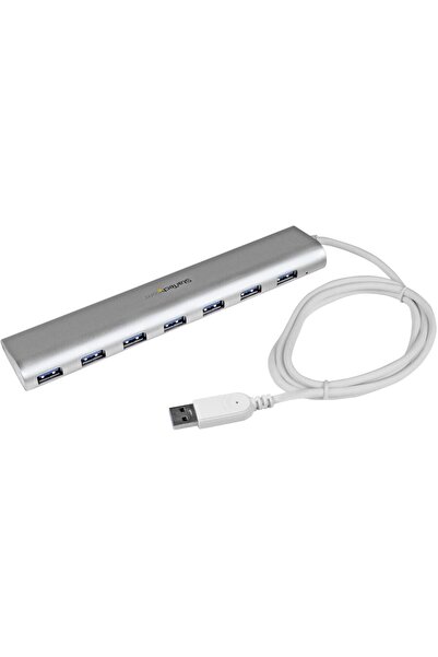 startech Hub USB 3.0 compact cu 7 porturi și cablu încorporat