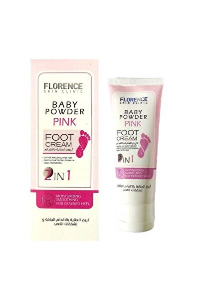 Florence Baby Powder Pink Foot Moisturising Cream - 75ml