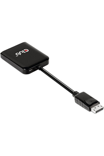Club 3D Hub de transport multi-streaming (MST) DisplayPort 1.4 la HDMI Monito...