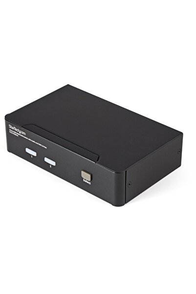 startech Comutator KVM cu 2 porturi USB HDMI, audio și hub USB 2.0