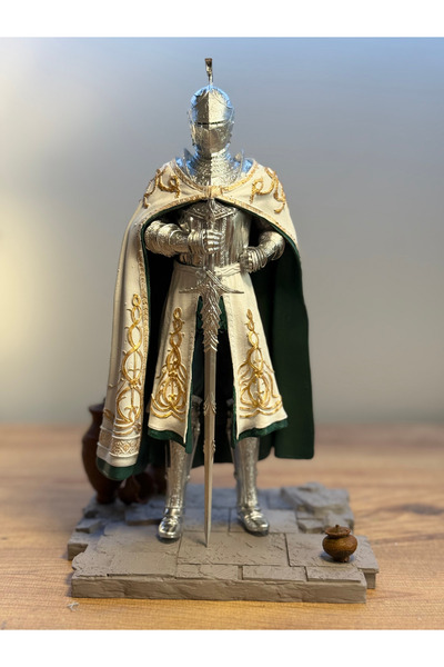 Pilovestik Elden Ring Needle Şövalye Figürü 20 cm – 16K Reçine Baskı, El Boya...