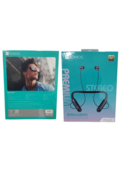 ADMOS Stereo Wireless Bluetooth Neckband - AM647