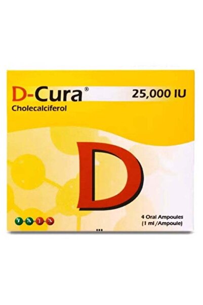 SAJA Pharmaceuticals D-CURA 25000 IU AMP