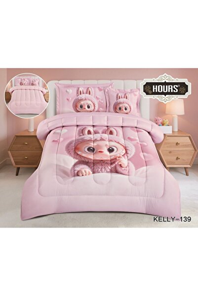 HOURS Summer children's bedding set with adorable designs, luxurious microfib...