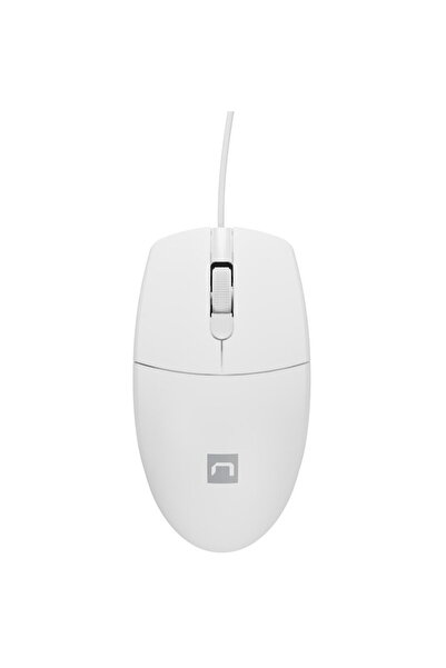 Natec RUFF 2, Optical, USB Wired, White