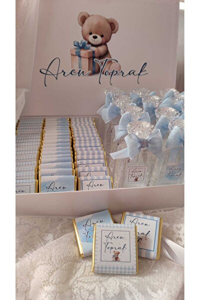 glaminkworld " Hastane Odası İkramlık" Bebek Çikolatası ve Kolonya Seti