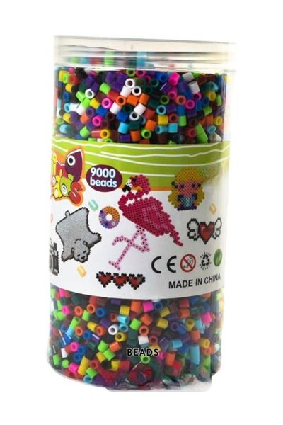 Rally Acrylic Candy Colors Pony Beads for Arts & Craft Bracelet Necklace Jewe...