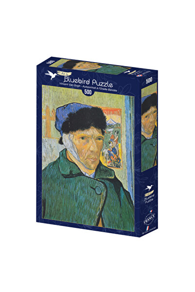 Bluebird Puzzle Пъзел Bluebird Винсент Ван Гог – Autoportrait a l'Oreille Ban...