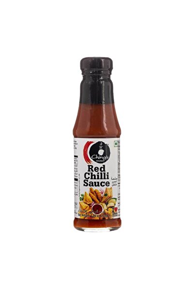 Chings Red Chilli Sauce Tangy Spicy Chinese Dipping Shaker Liquid (200g)