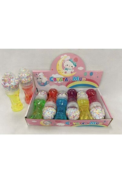 Rally Galaxy Colored Clear Crystal Slime with Ice Cream Shaped Velizol Beads ...