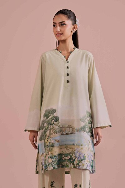 Nishat Linen 2 Piece - Printed Suit - PE 26-273